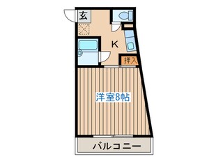 第３レジュエールの物件間取画像